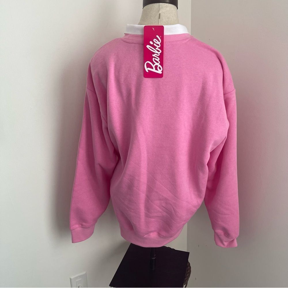 NWT Barbie crewneck with collar size M tennis - Picture 4 of 11